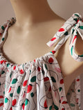 "Christmas Lights" Top