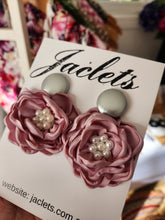 "Romance" Earrings - Silver/Dusk