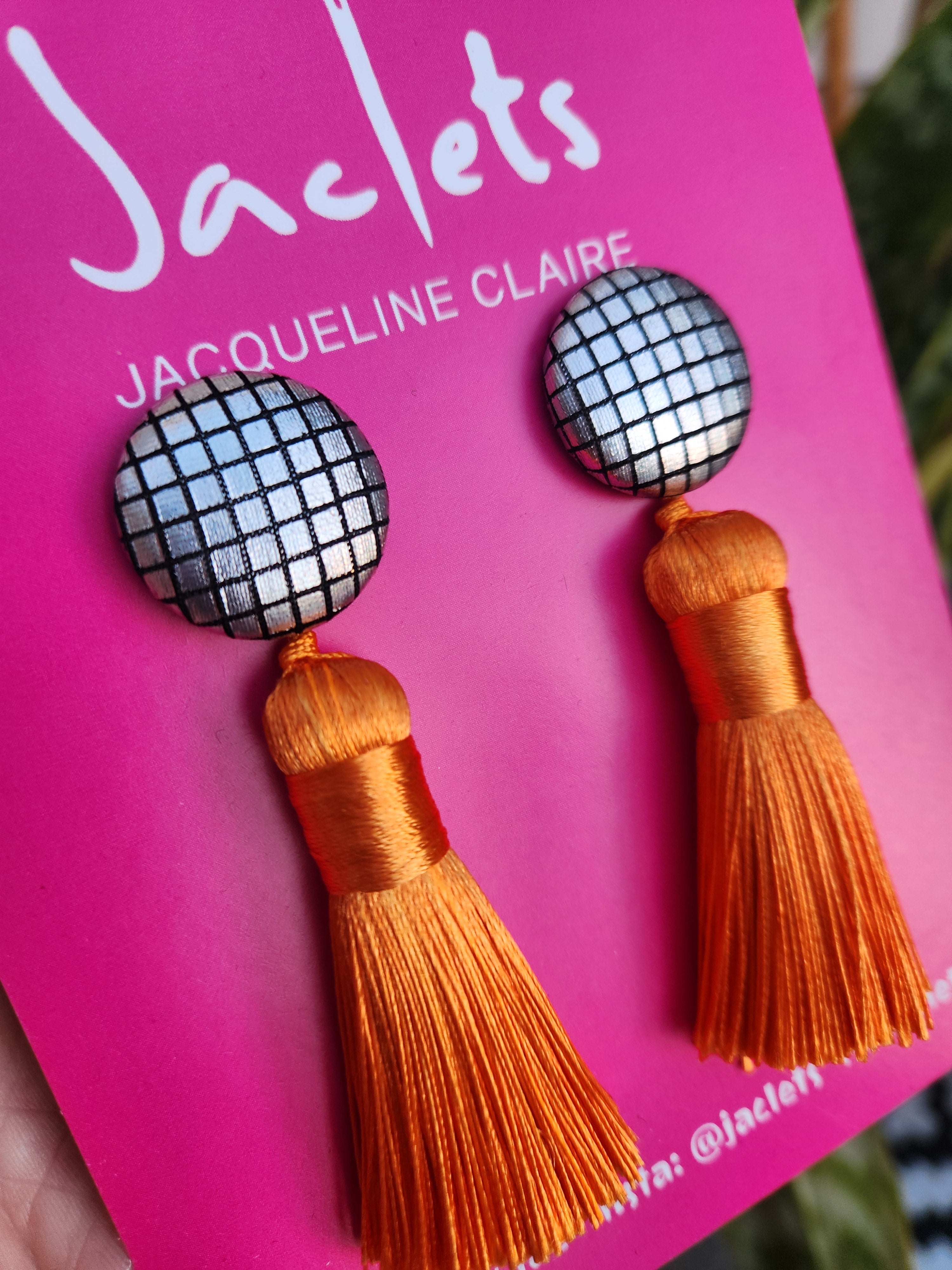 "Haitian" Mini Tassel Earrings