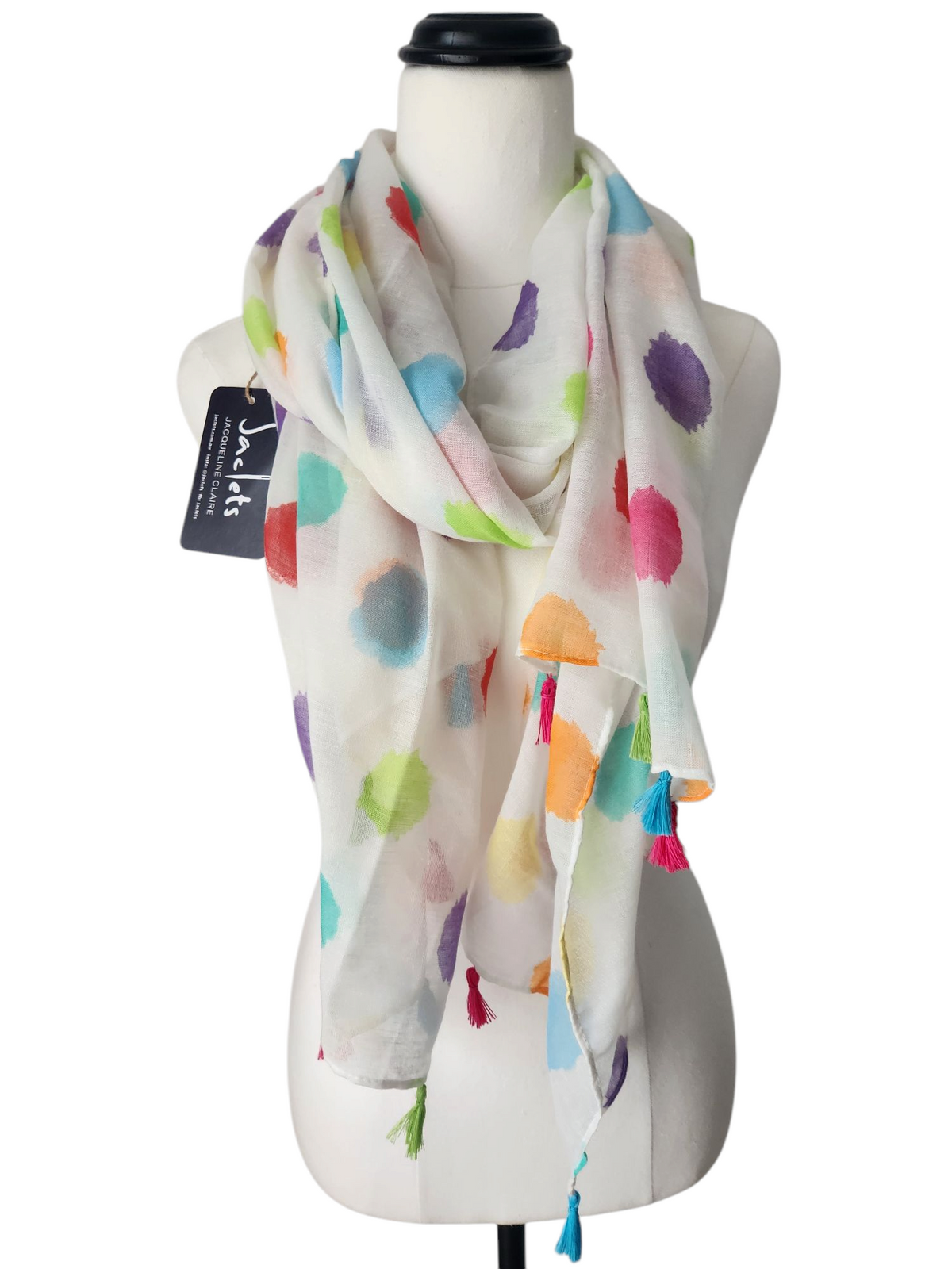 "Painters Dots" Light Scarf