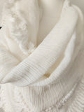 "Chantilly" Infinity Wrap - Vanilla