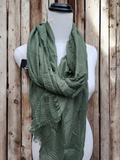 Light Scarf - Sage