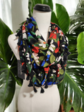 "Flowers in the Garden" Infinity Wrap