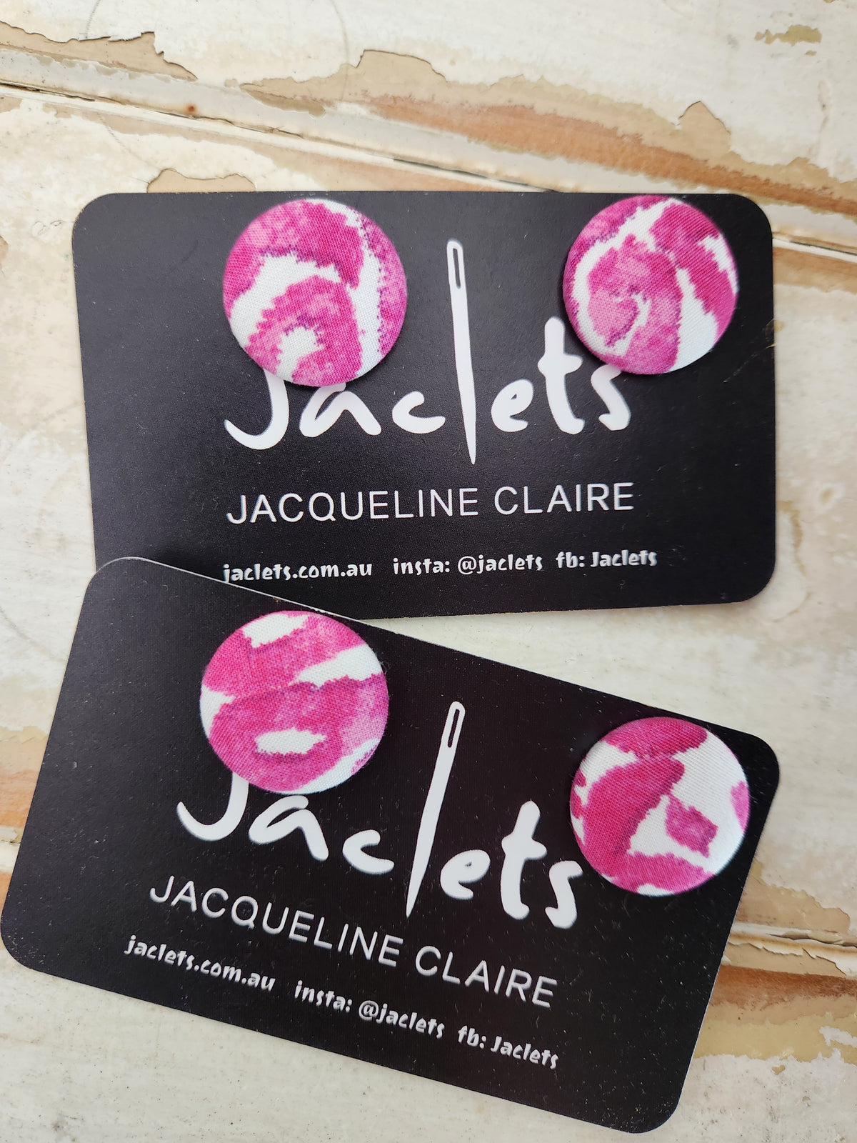 "Berlin" Fabric Studs