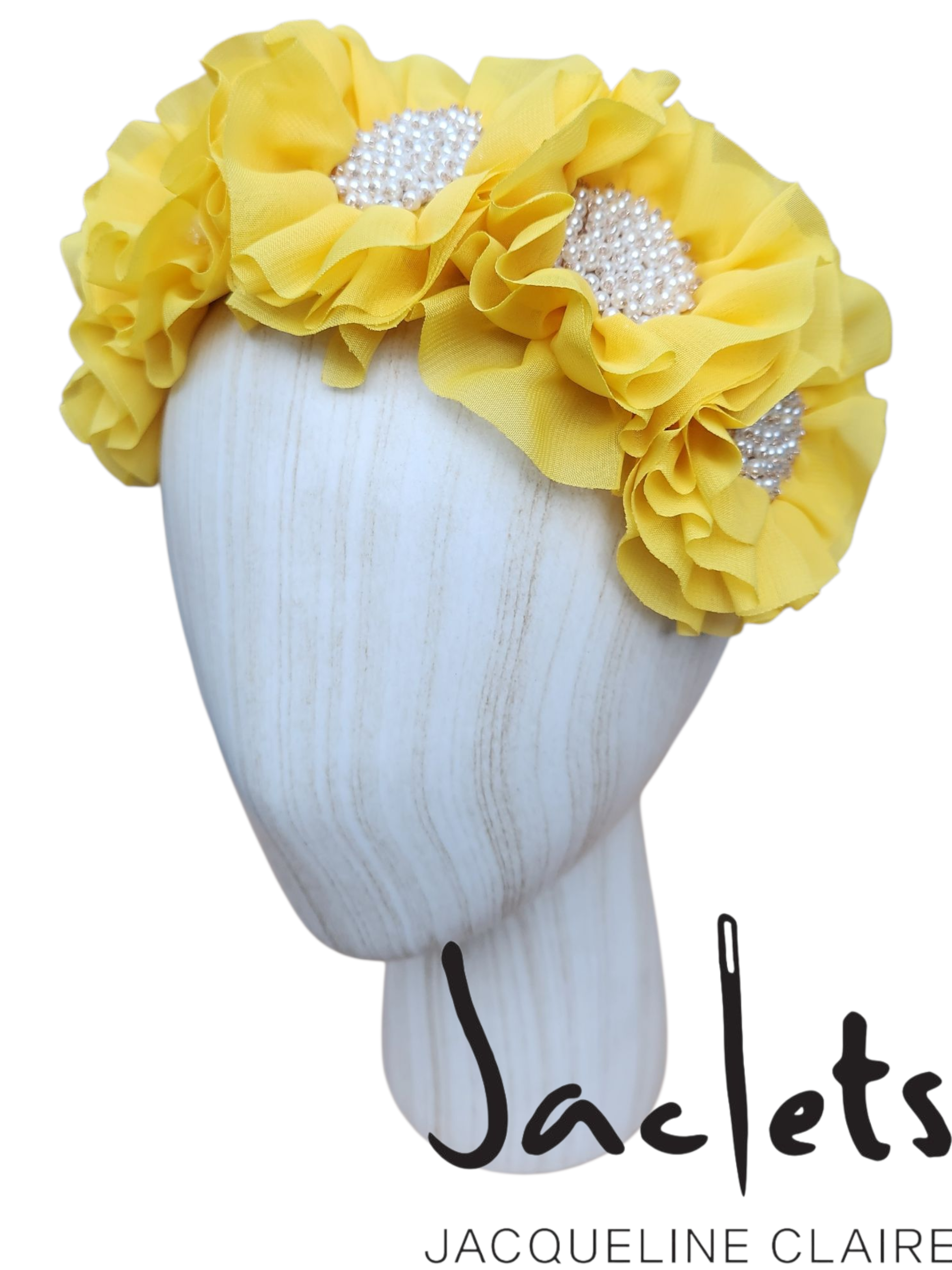 "Fiesta" Headband - Yellow