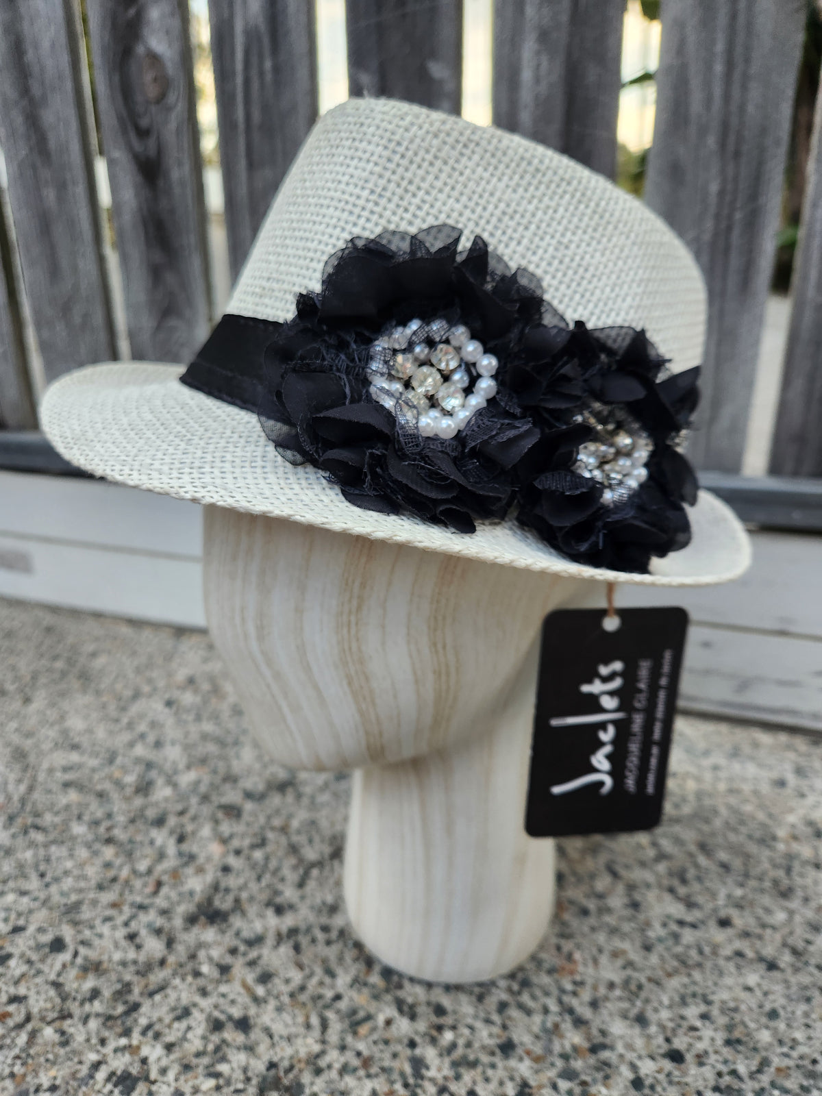 Oatmeal "Mela" Trilby Hat