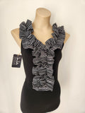 Black "Isola" Top