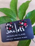 "Alira" Fabric Studs