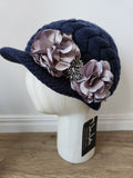 "Prague" Knit Hat - Navy