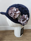 "Prague" Knit Hat - Navy