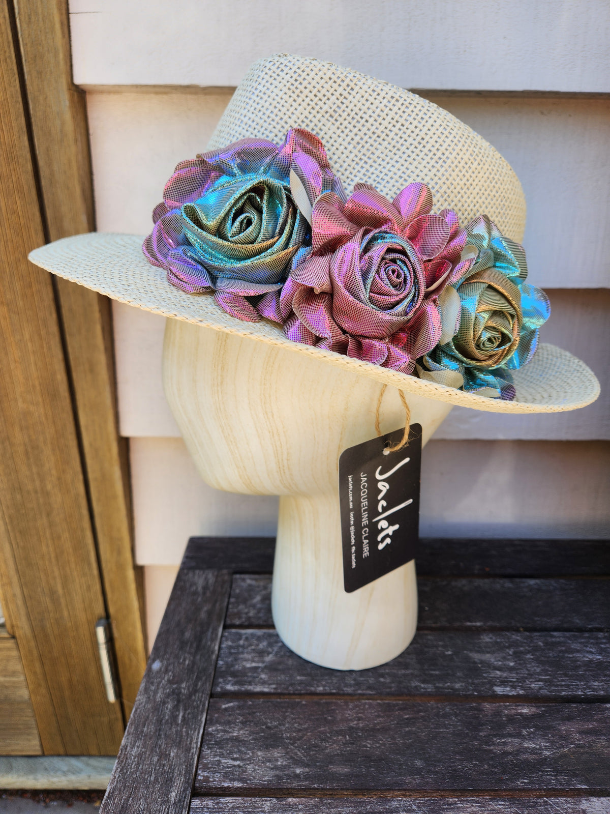 "Mermaid on the Sand" Wide Brim Hat