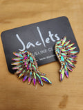 "Angel Wings" Earrings - Iridescent