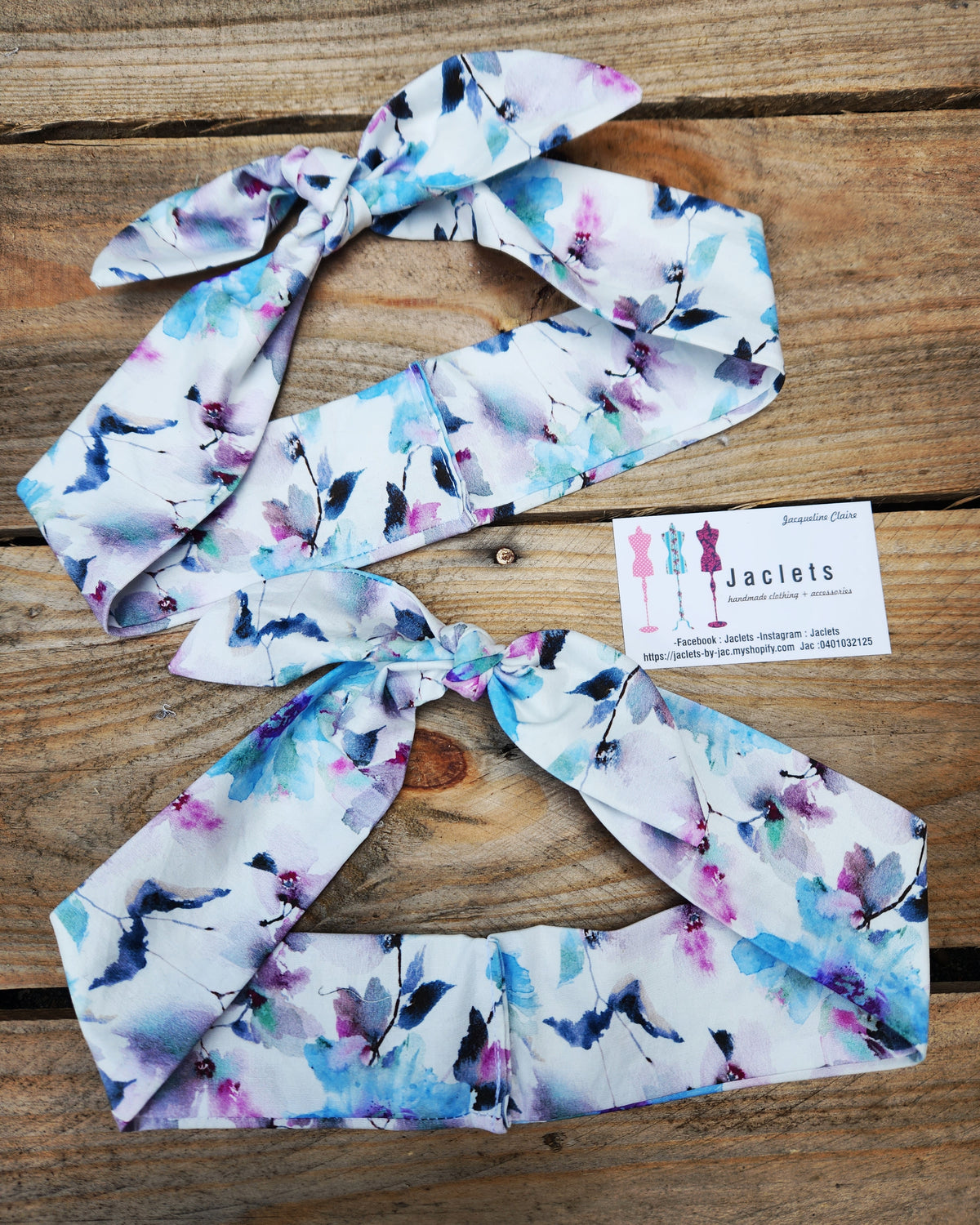 "Wynter" tie-up Headband