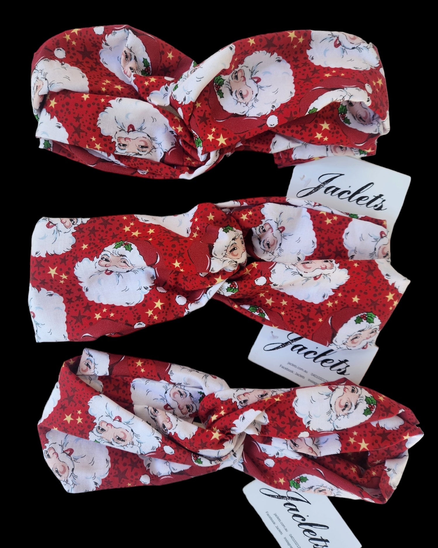 "Jolly Santa" Luxe Turbana Headband