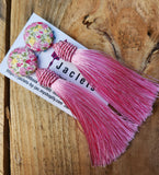 "Sugar Dust" Tassel Earrings