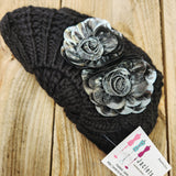Black "Molten" Beanie