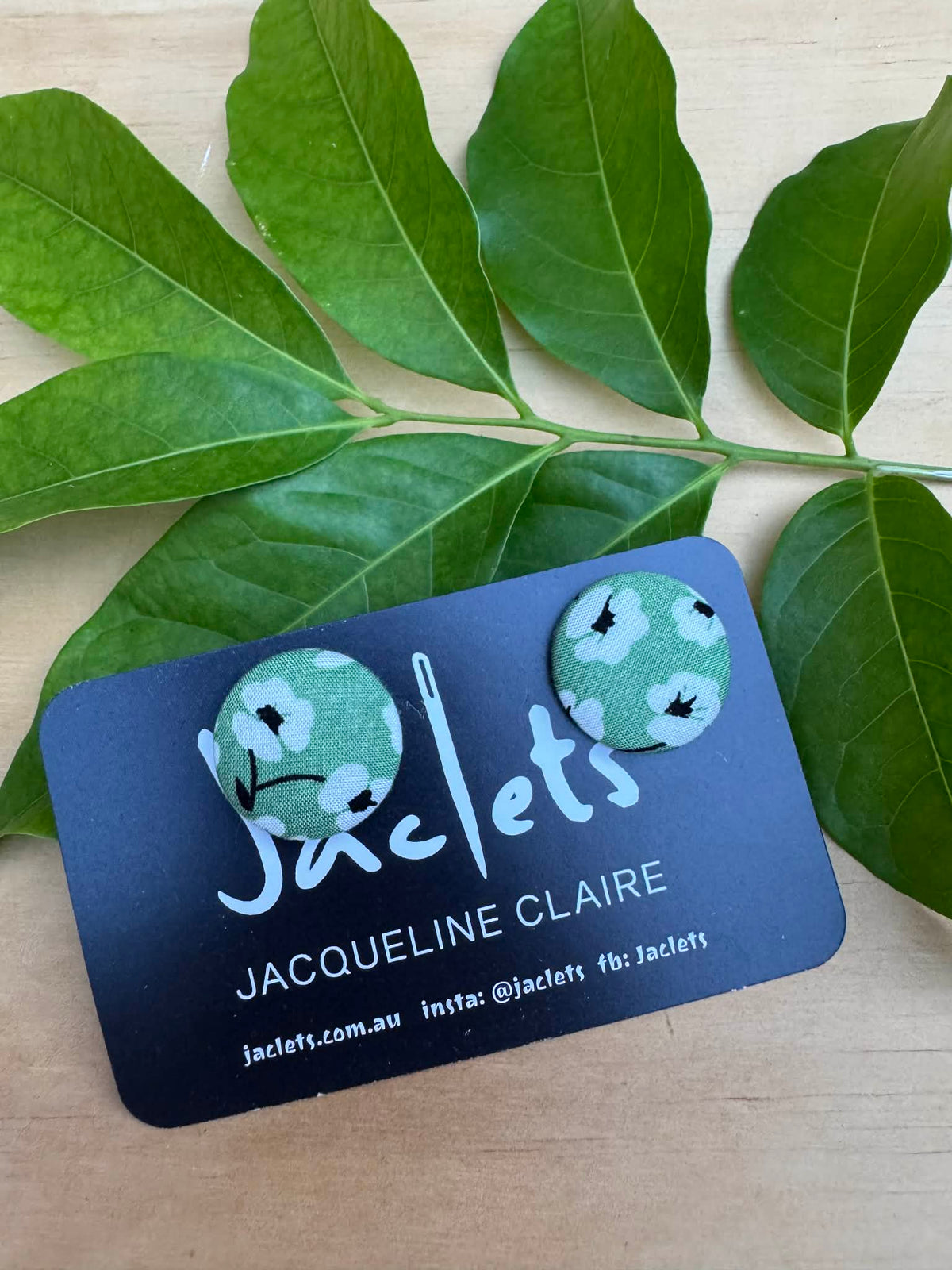 "Claude" Fabric Studs