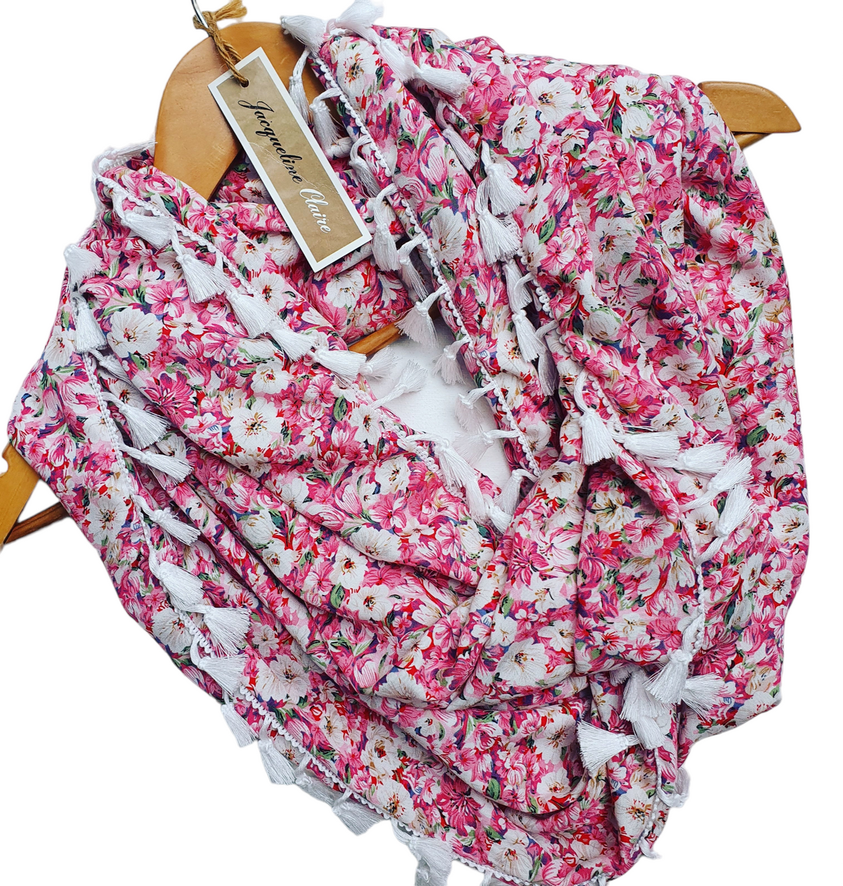 "Lylah" Infinity Wrap - Pink