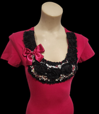 Raspberry t-shirt: Size S