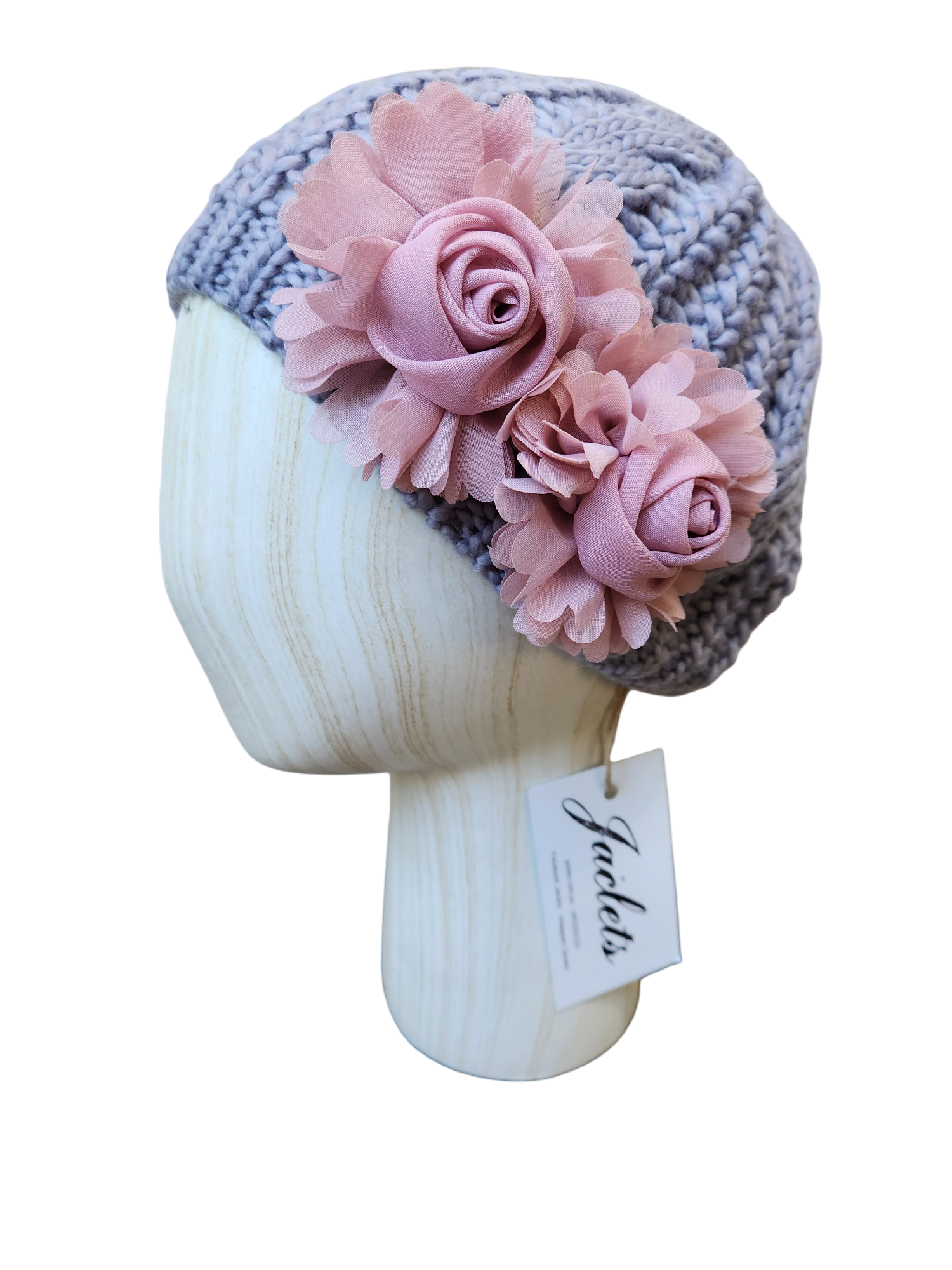 Grey "Marcelline" Beanie
