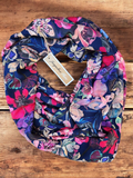 "Sienna Rose" Infinity Wrap - Plain no tassels