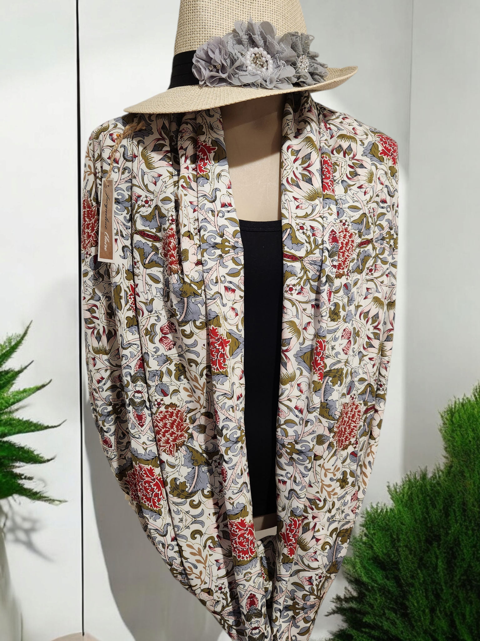 "Gypsey" Summer Loop - Plain edging