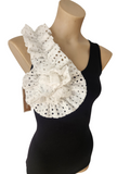 Black "Cleo" top