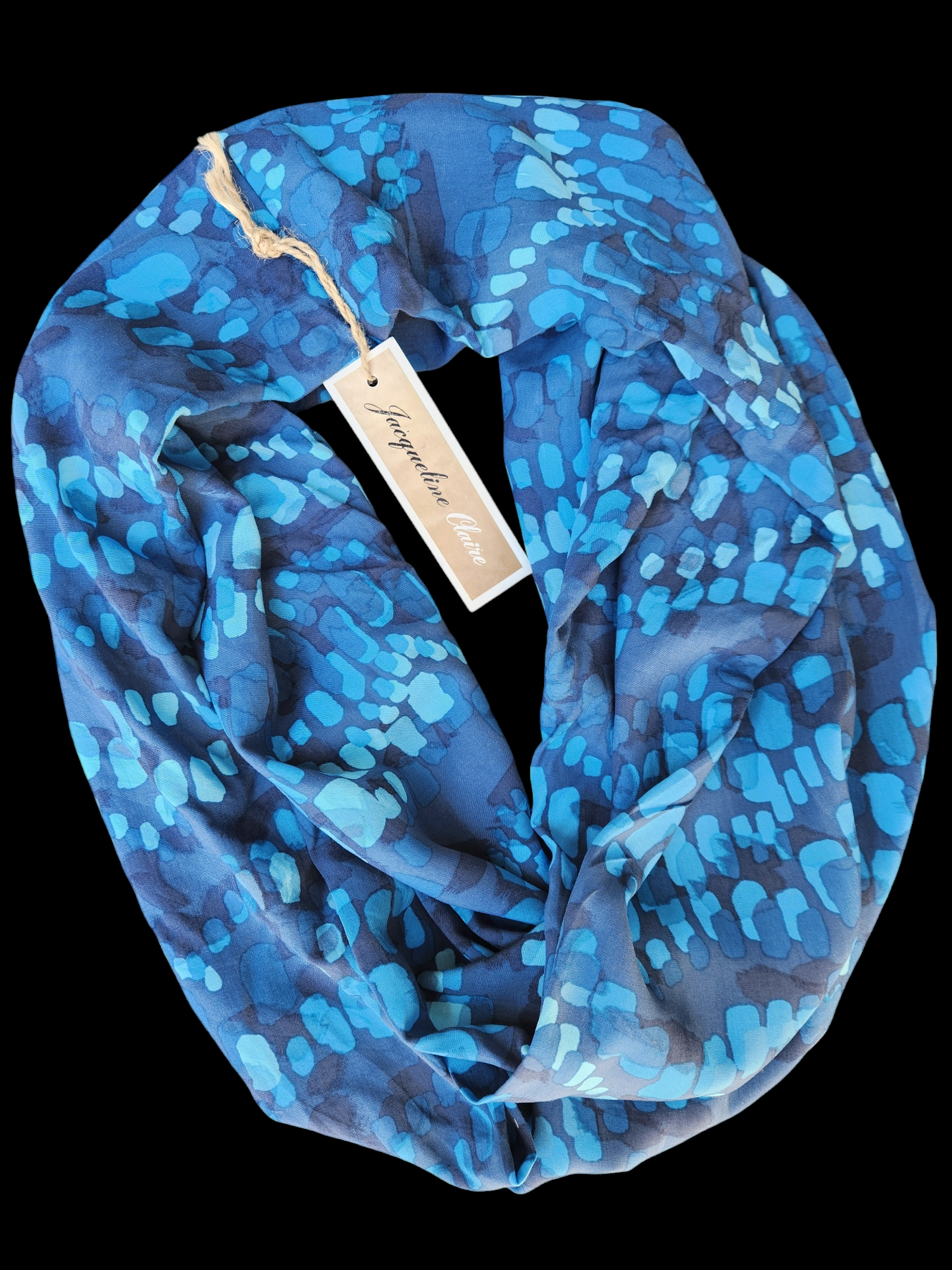 "Mykonos" Infinity Wrap - No tassels