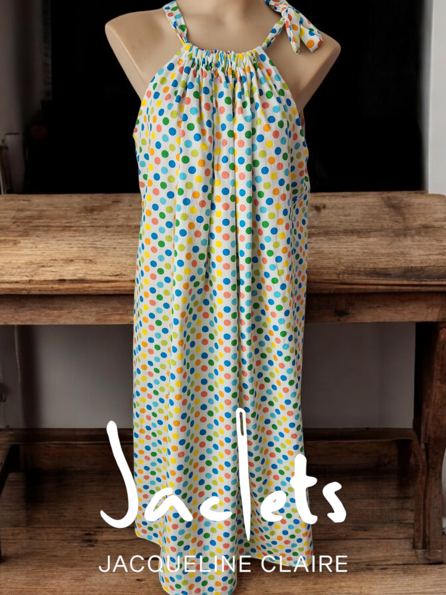 "Sardinia" Dress: One Size