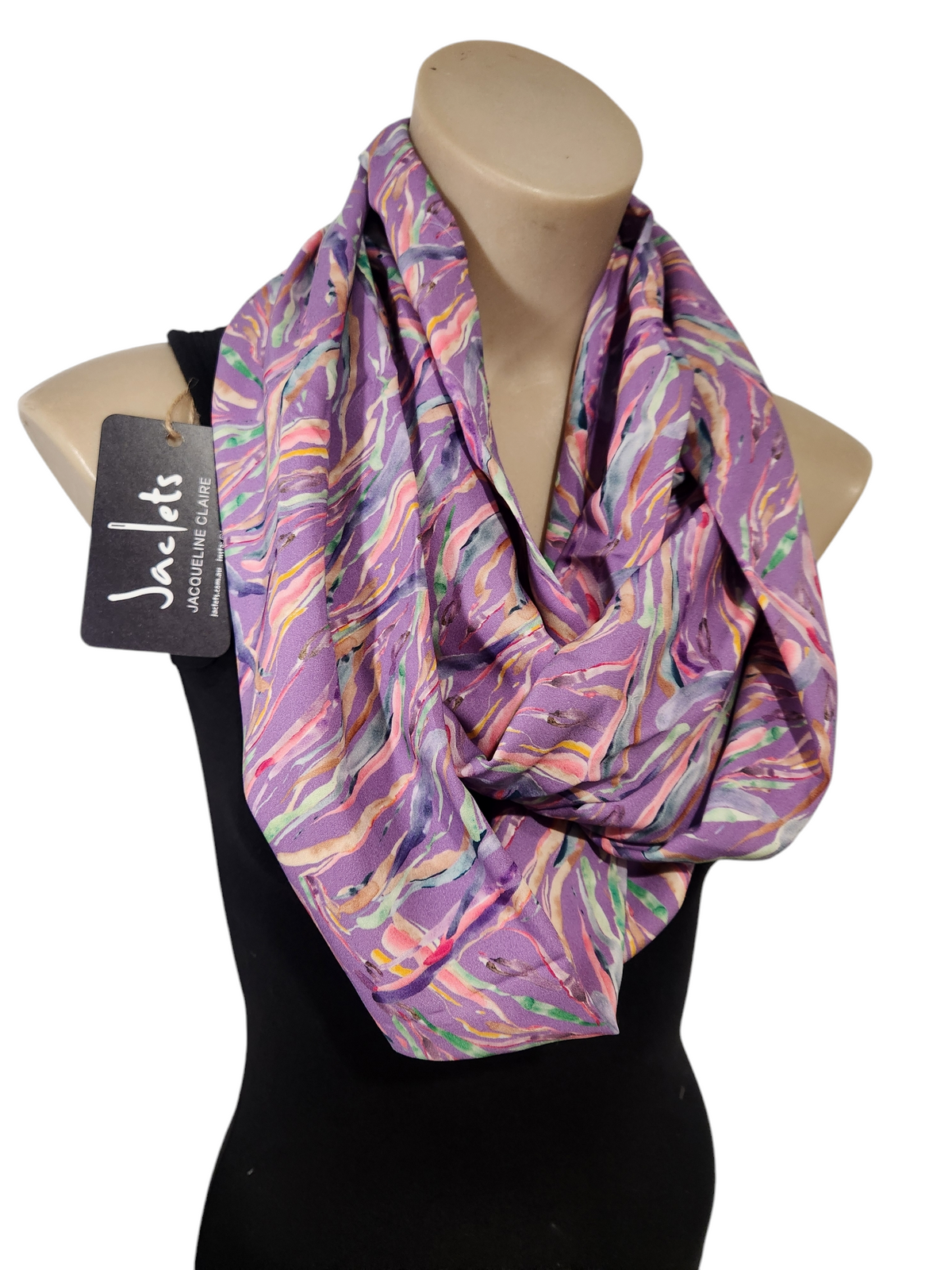 "Zylah" Infinity Wrap - no tassels