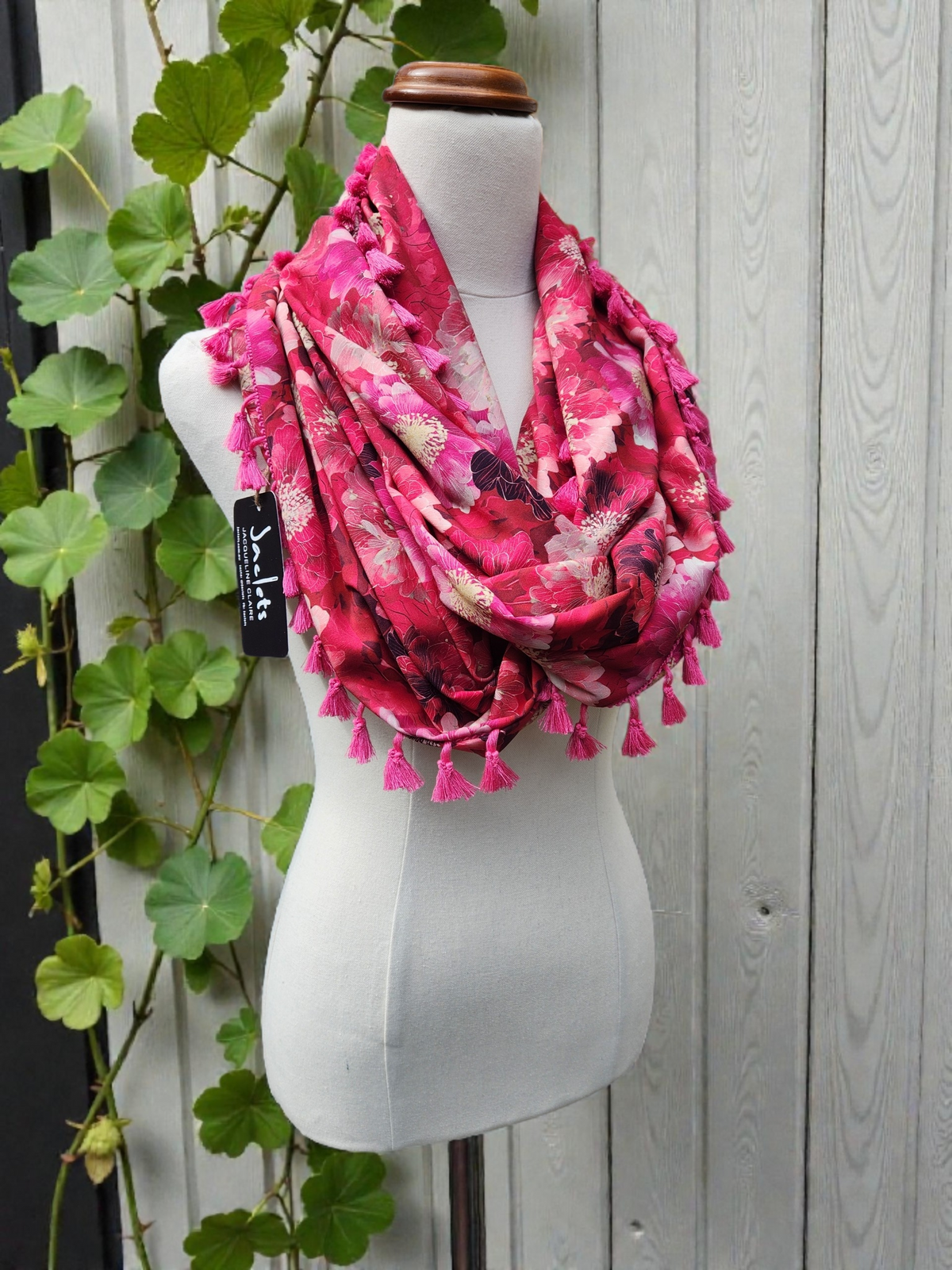 "Lady Peony" Infinity Wrap