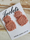 "Istanbul" Bead Earrings - Pink