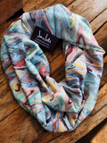 "Marlowe" Infinity Wrap - Plain no tassels