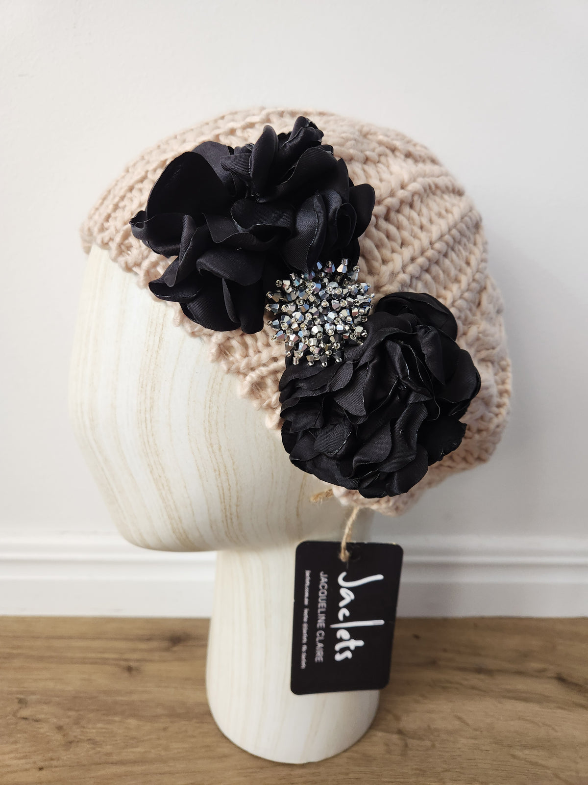 "Millicent" Beanie - Oatmeal