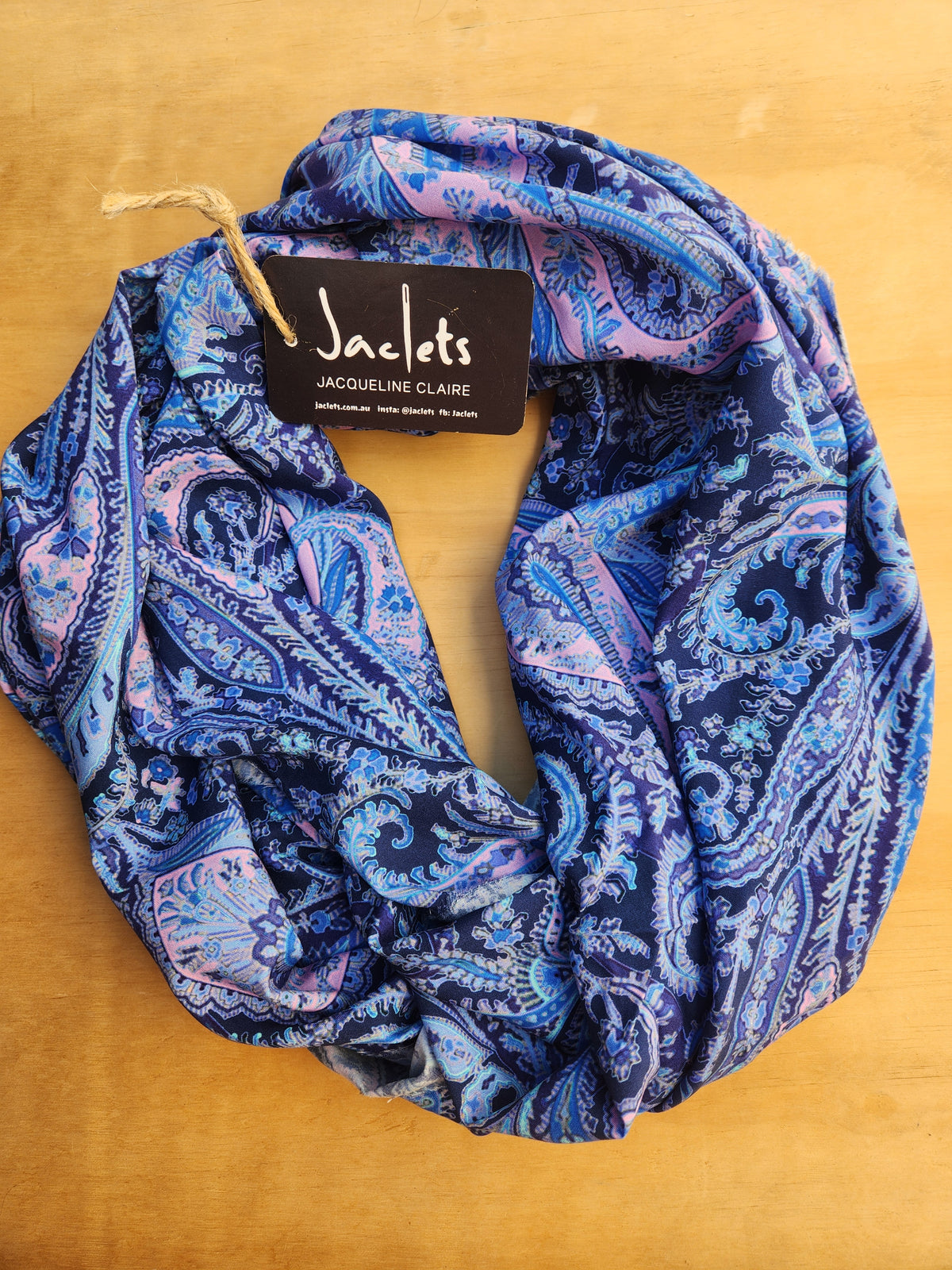 "Emerie" Infinity Wrap - Plain no tassels