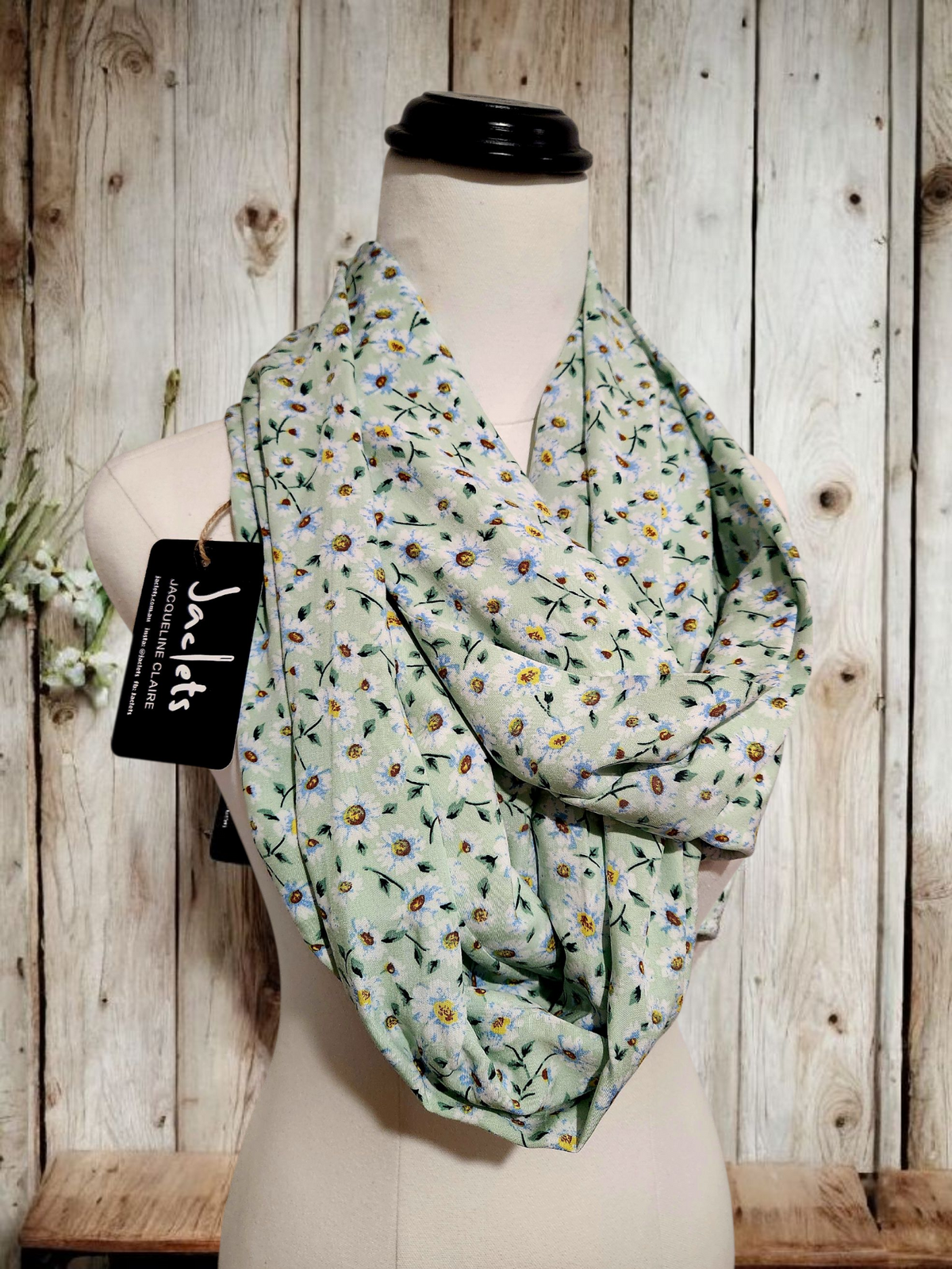 "Daisy Fields" Infinity Wrap