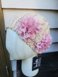 "Molly" Beanie - Oatmeal