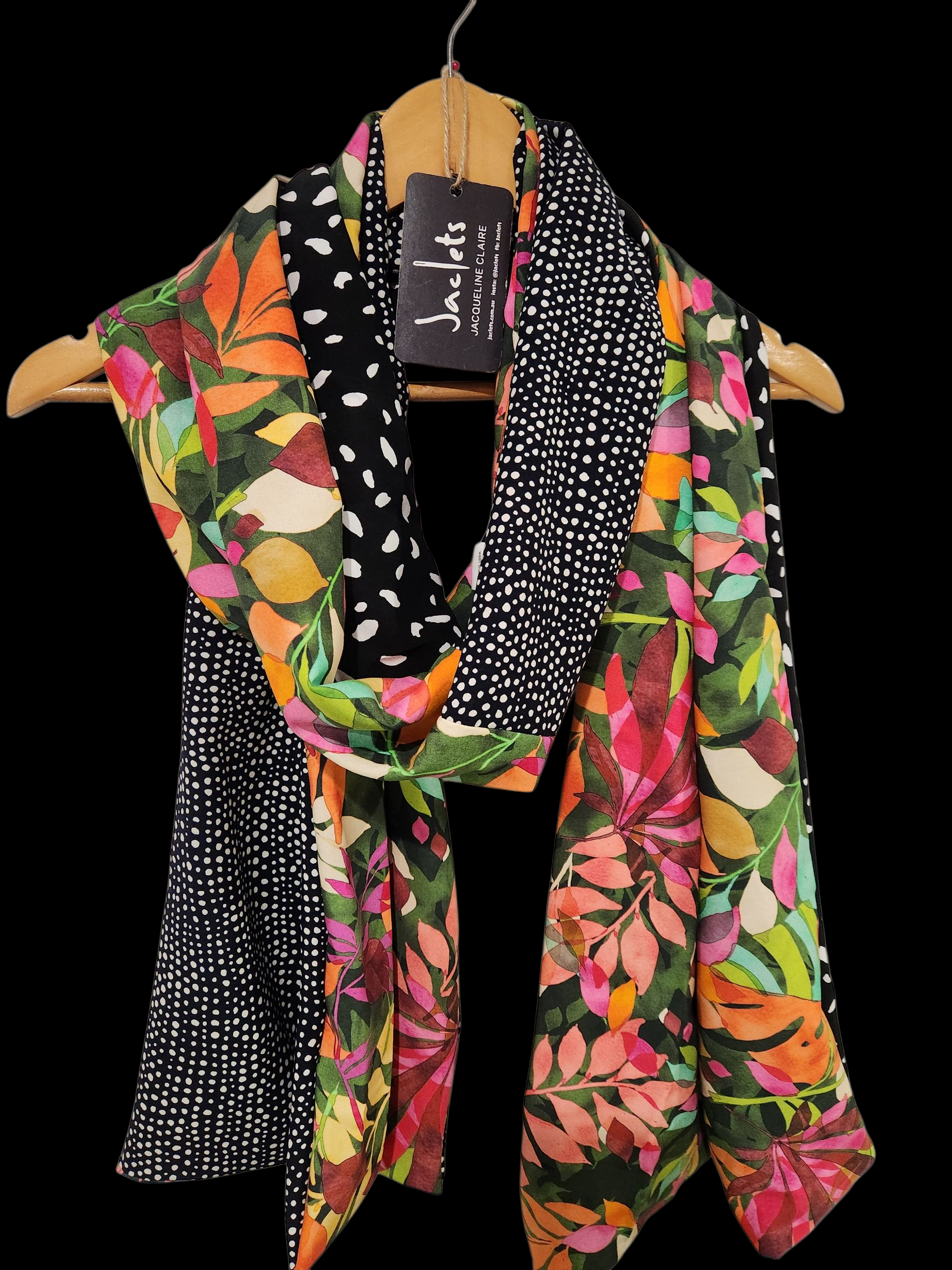 "Parisa" Handmade Rectangle Scarf
