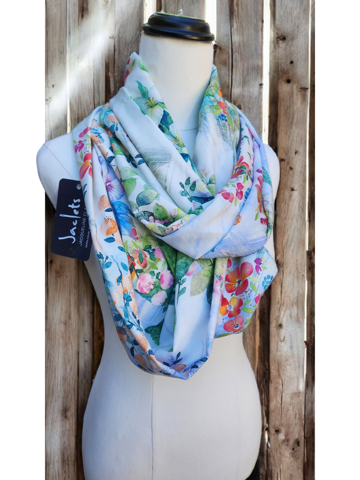"Orange Orchard" Infinity Wrap