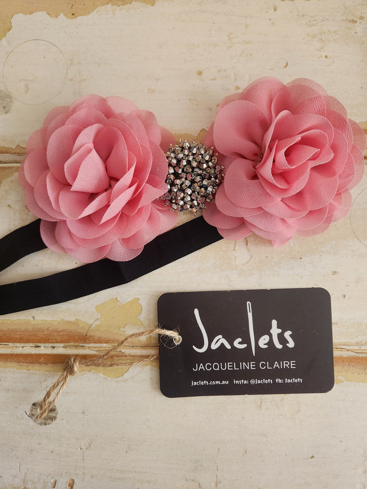 The "Lilyana" Headband - Coral Pink