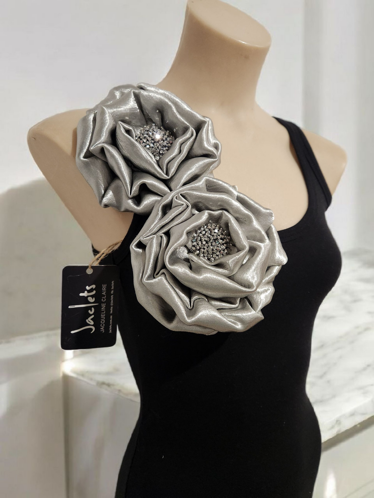 "Arabica" Bloom Top - black