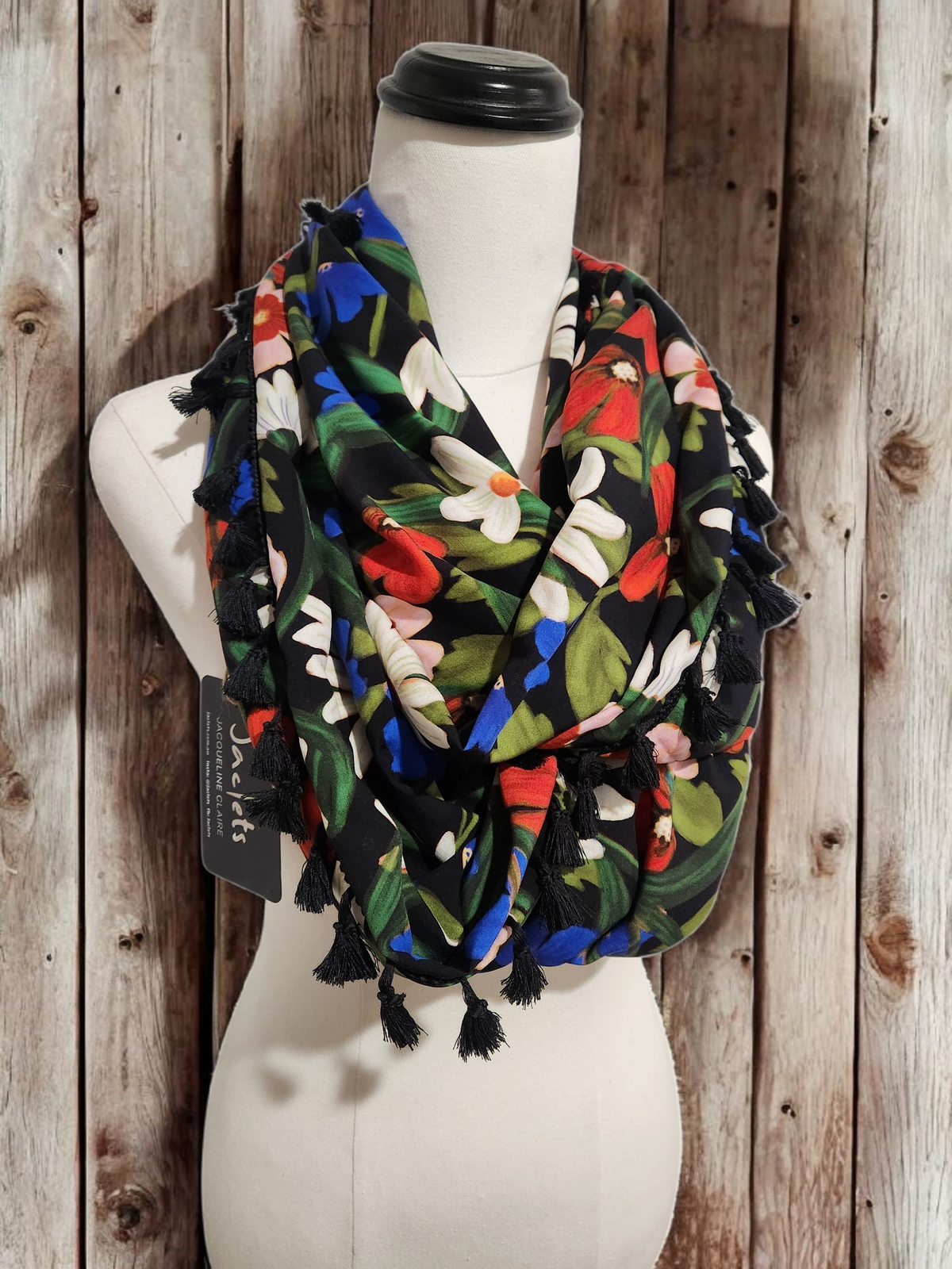 "Flowers in the Garden" Infinity Wrap