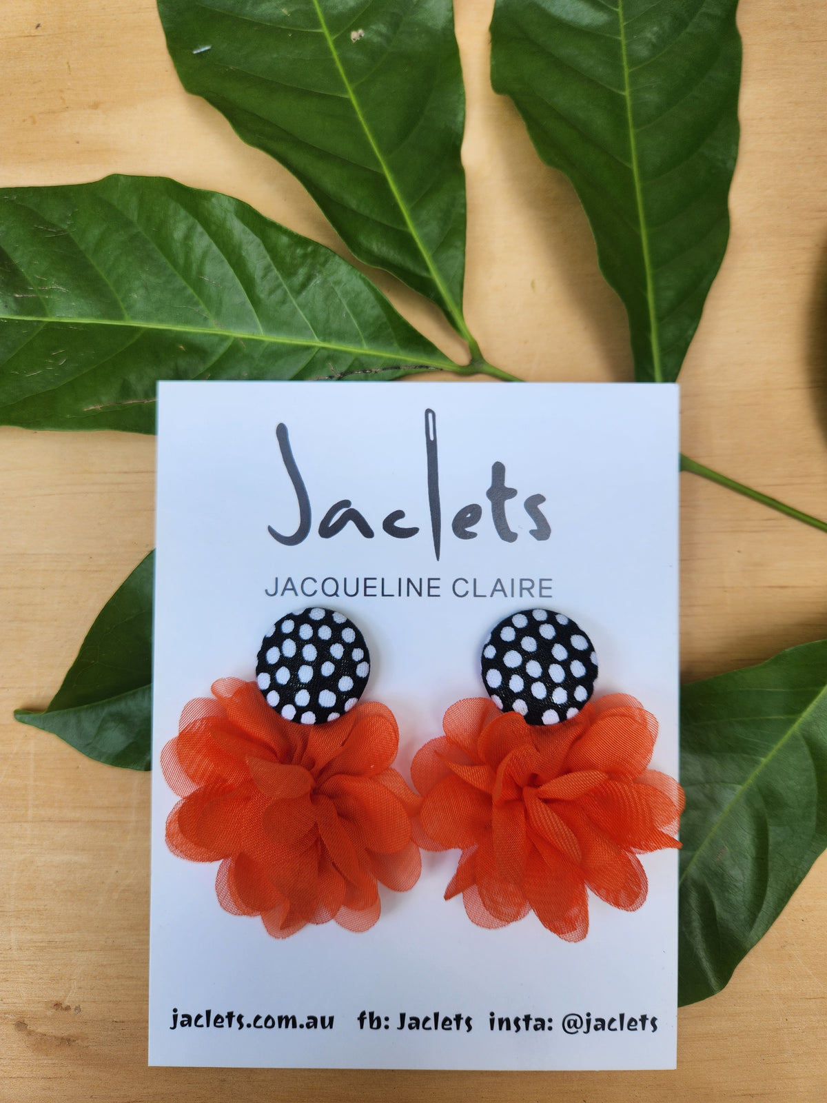 "Tangelo" Earrings