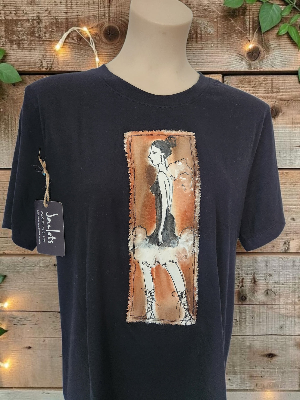 "Rio Carnivali Lady" T-Shirt - Bronze/Brown
