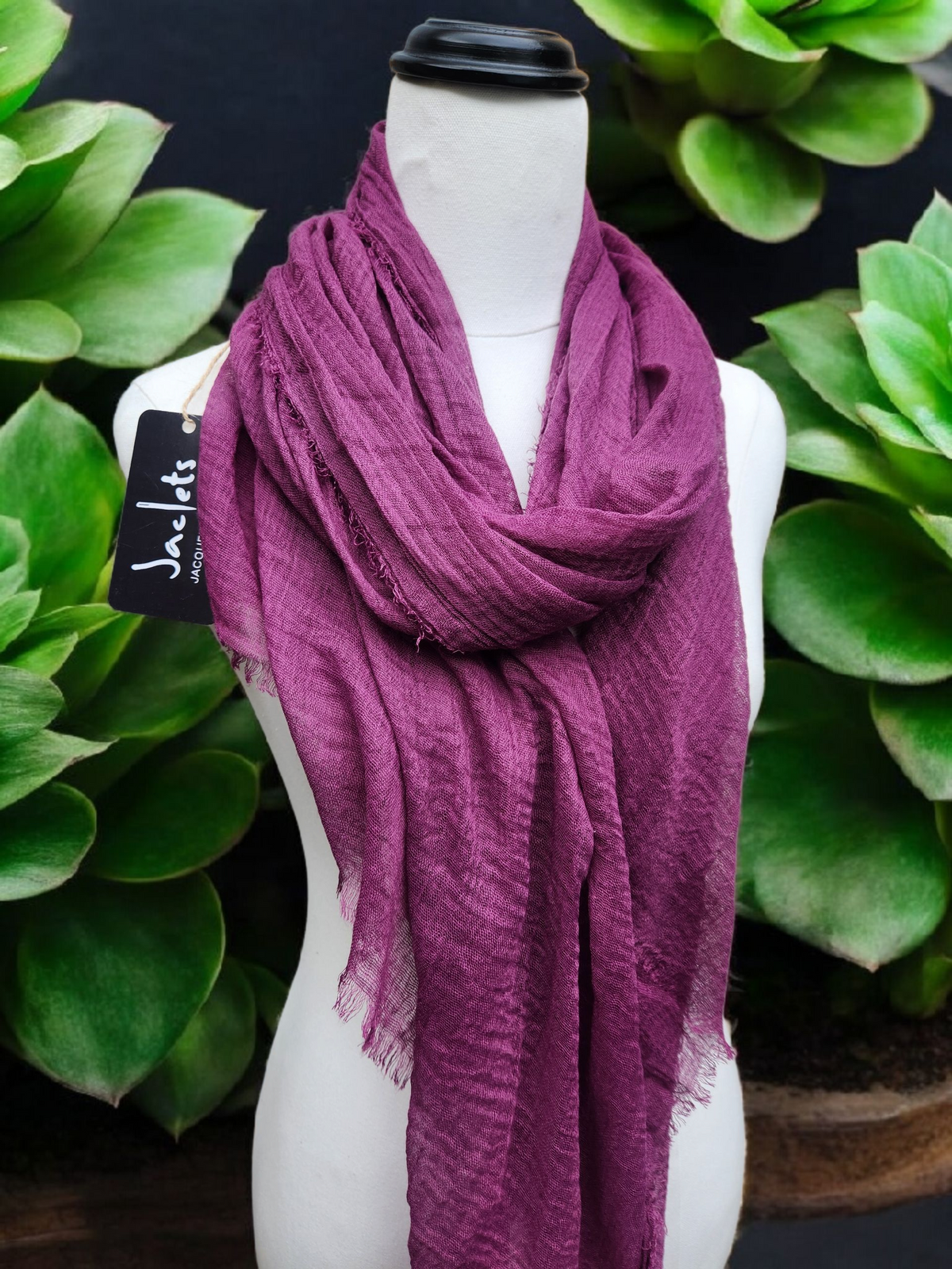 Light Scarf - Mulberry