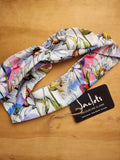 "Watercolour Daisies" Head Wrap