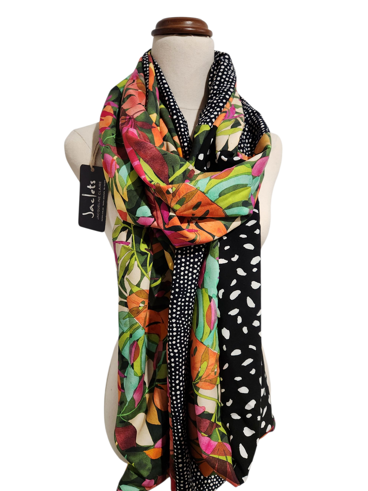 "Parisa" Handmade Rectangle Scarf