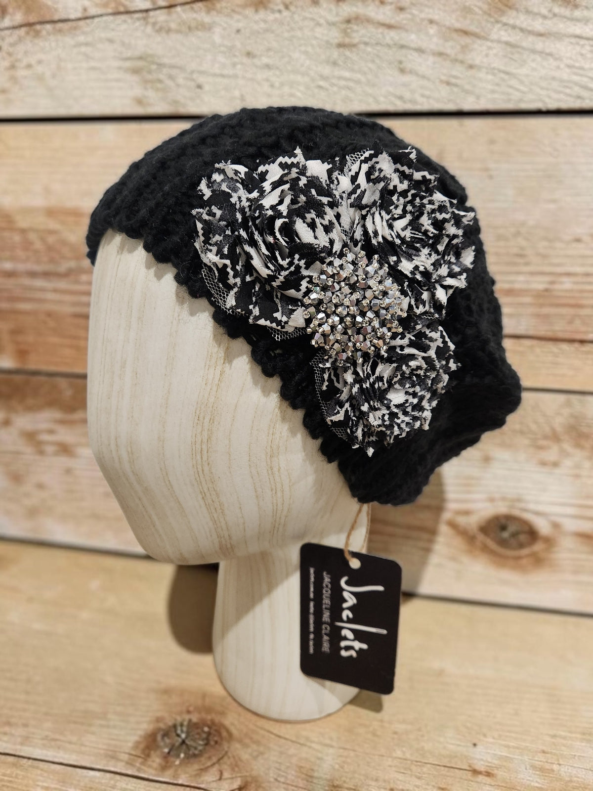 "Dollhouse" Beanie - Black