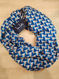 "Adriatic" Infinity Wrap - Plain no tassels