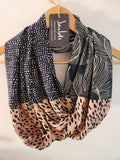 "Bettina" Infinity Wrap - No tassels